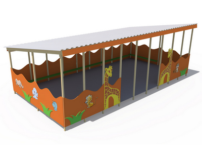 Теневой навес ТН 01171 (с Жирафом)